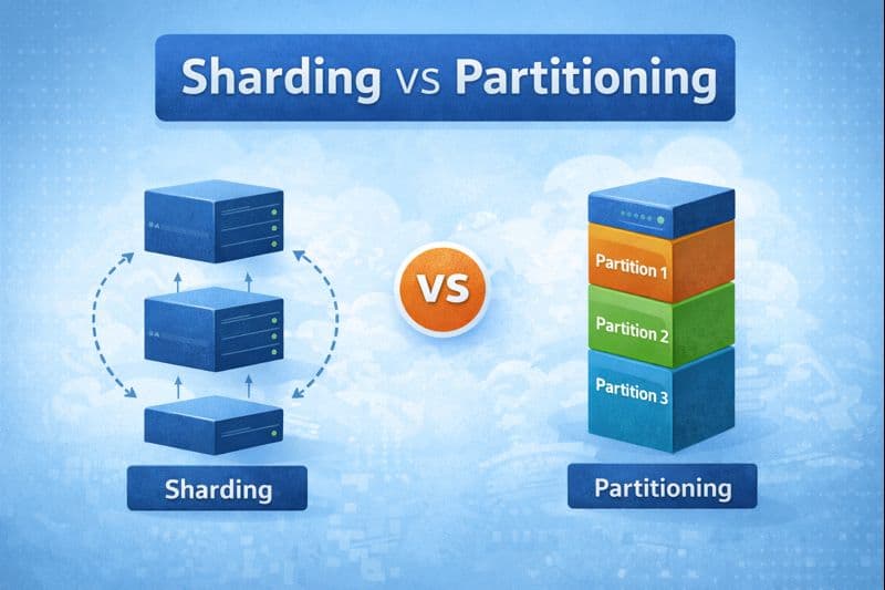 Difference between Sharding and Partitioning