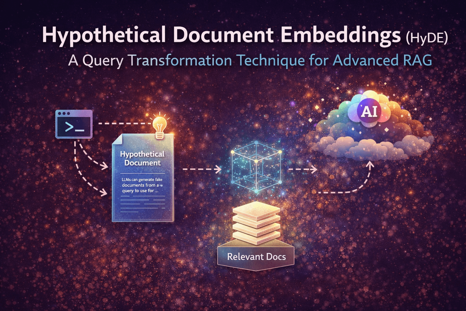 Hypothetical Document Embeddings (HyDE): Smarter Retrieval in RAG